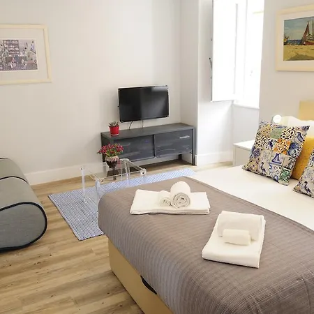 Stylish Modern Studio With Ac, Close To Metro, River & Timeout * Lisboa